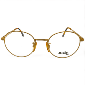 Sting Gold Round Glasses - Vintage- Frame with Tortoiseshell Accents - Al-Aziz Optical