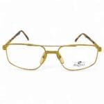 Vintage Piloni Eyeglasses golden double bridge